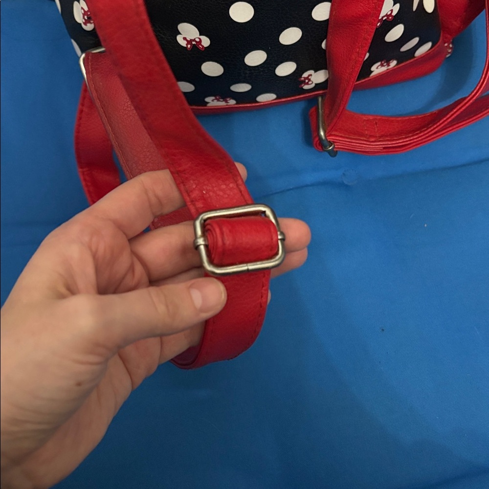 Disney Parks Mini Backpack Adjustable Straps Gently Used Very Spacious NWOTS - Picture 3 of 9